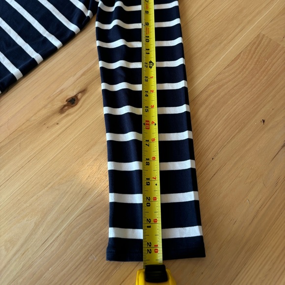 J. Jill Weaver Single Button Cardigan M Navy Striped Long Sleeve Stretch - Picture 8 of 8